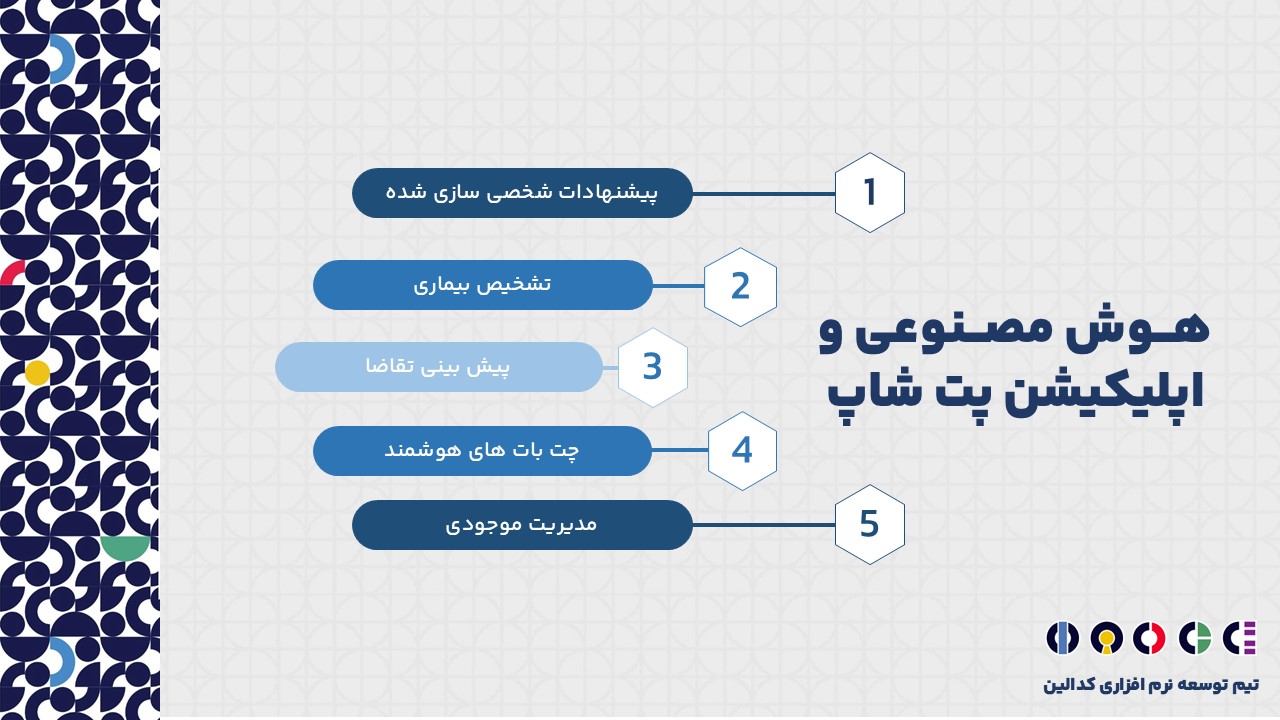 هوش مصنوعی په نقشی در اپلیکیشن پت شاپ دارد؟